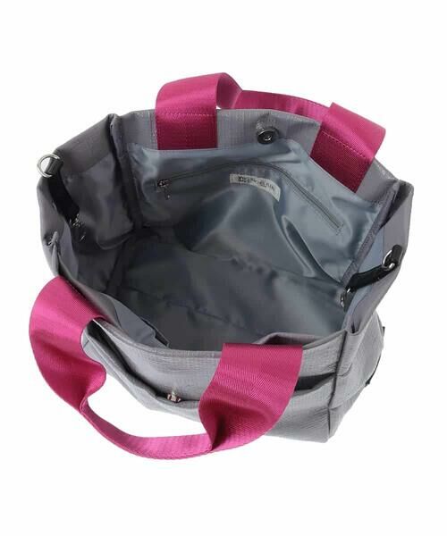 MK MICHEL KLEIN BAG / エムケーミッシェルクランバッグ トートバッグ | [2WAY]バイカラーコーティングキャンバストート | 詳細9