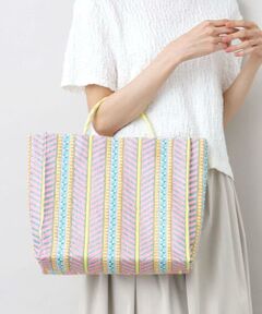 MK MICHEL KLEIN BAG / エムケーミッシェルクランバッグ トートバッグ | マルチカラーサマートートバッグ