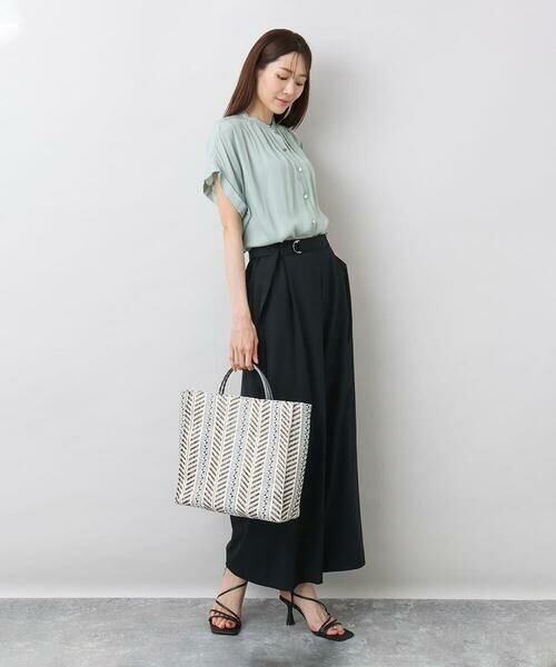 MK MICHEL KLEIN BAG / エムケーミッシェルクランバッグ トートバッグ | マルチカラーサマートートバッグ | 詳細17