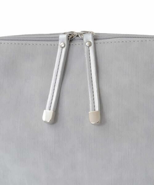 MK MICHEL KLEIN BAG / エムケーミッシェルクランバッグ ショルダーバッグ | [2WAY]パンチングハンドルサイドファスナーバッグ | 詳細13