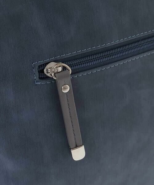 MK MICHEL KLEIN BAG / エムケーミッシェルクランバッグ ショルダーバッグ | [2WAY]パンチングハンドルサイドファスナーバッグ | 詳細8