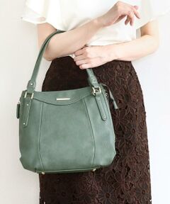 MK MICHEL KLEIN BAG / エムケーミッシェルクランバッグ トートバッグ | [2WAY]サイドファスナーデザイントートバッグ