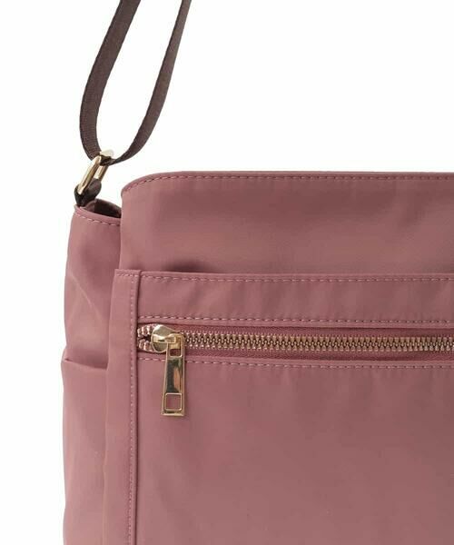 MK MICHEL KLEIN BAG / エムケーミッシェルクランバッグ ショルダーバッグ | [軽量]サイドポケットスクエアショルダーバッグ | 詳細2