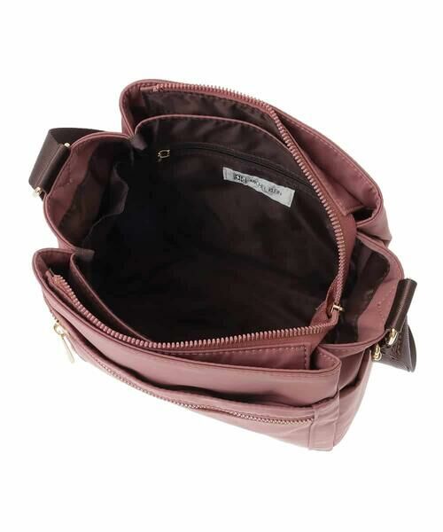 MK MICHEL KLEIN BAG / エムケーミッシェルクランバッグ ショルダーバッグ | [軽量]サイドポケットスクエアショルダーバッグ | 詳細4