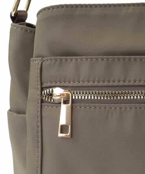 MK MICHEL KLEIN BAG / エムケーミッシェルクランバッグ ショルダーバッグ | [軽量]サイドポケットスクエアショルダーバッグ | 詳細5