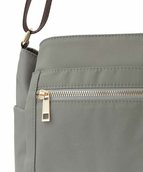 MK MICHEL KLEIN BAG / エムケーミッシェルクランバッグ ショルダーバッグ | [軽量]サイドポケットスクエアショルダーバッグ | 詳細7