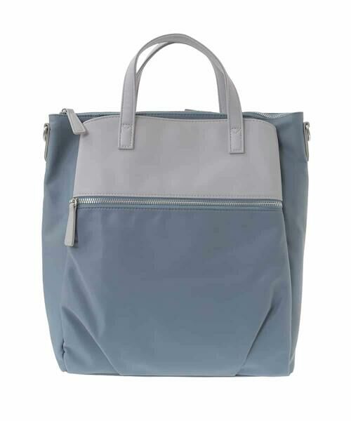 MK MICHEL KLEIN BAG / エムケーミッシェルクランバッグ リュック・バックパック | [3WAY/撥水加工]異素材MIXナイロンリュック | 詳細18