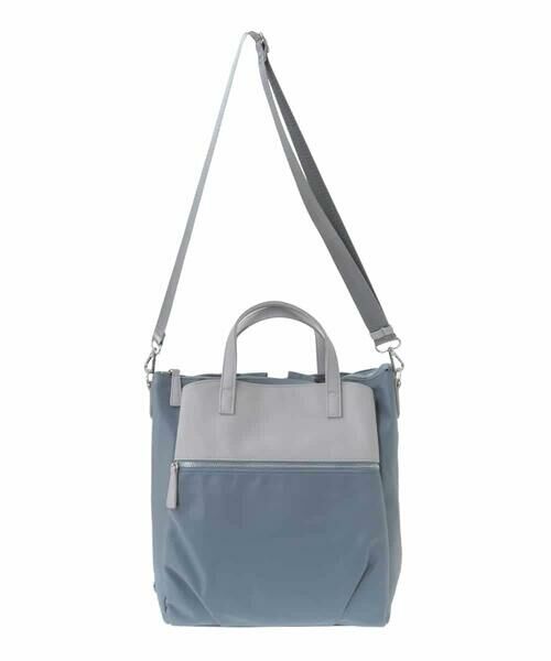 MK MICHEL KLEIN BAG / エムケーミッシェルクランバッグ リュック・バックパック | [3WAY/撥水加工]異素材MIXナイロンリュック | 詳細2