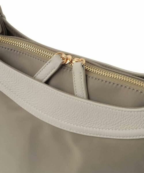 MK MICHEL KLEIN BAG / エムケーミッシェルクランバッグ トートバッグ | [撥水/2WAY/A4収納可]異素材ナイロントートバッグ | 詳細6