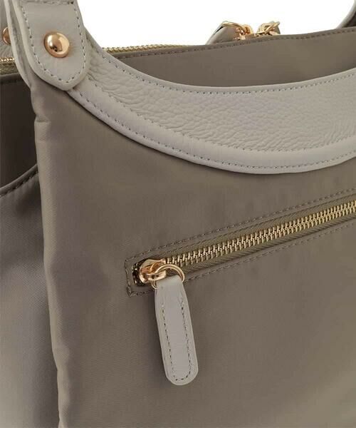 MK MICHEL KLEIN BAG / エムケーミッシェルクランバッグ トートバッグ | [撥水/2WAY/A4収納可]異素材ナイロントートバッグ | 詳細7