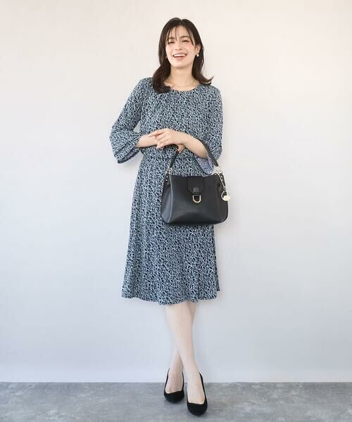 MK MICHEL KLEIN BAG / エムケーミッシェルクランバッグ その他小物 | [2WAY/チャーム付き]メタルバックルデザインハンドバッグ | 詳細13