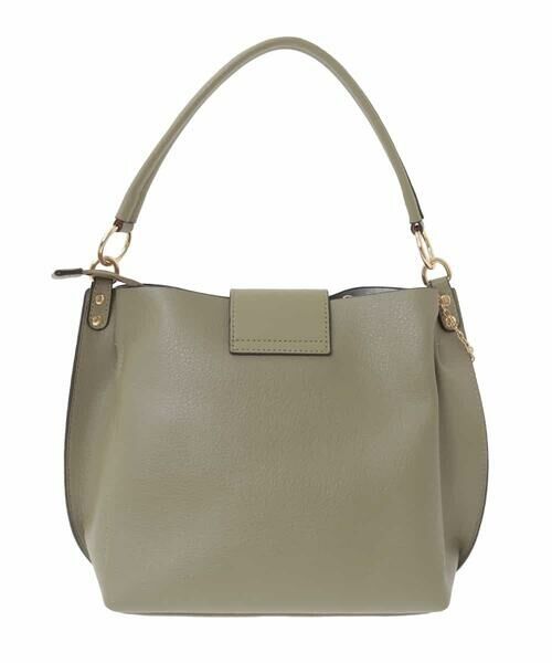 MK MICHEL KLEIN BAG / エムケーミッシェルクランバッグ その他小物 | [2WAY/チャーム付き]メタルバックルデザインハンドバッグ | 詳細3