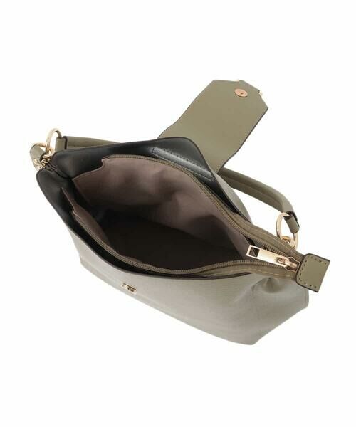 MK MICHEL KLEIN BAG / エムケーミッシェルクランバッグ その他小物 | [2WAY/チャーム付き]メタルバックルデザインハンドバッグ | 詳細9