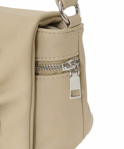 MK MICHEL KLEIN BAG / エムケーミッシェルクランバッグ ショルダーバッグ | [チャーム付き]ギャザーリボンショルダーバッグ | 詳細6