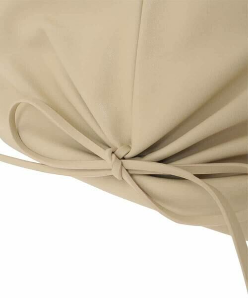 MK MICHEL KLEIN BAG / エムケーミッシェルクランバッグ ショルダーバッグ | [チャーム付き]ギャザーリボンショルダーバッグ | 詳細7