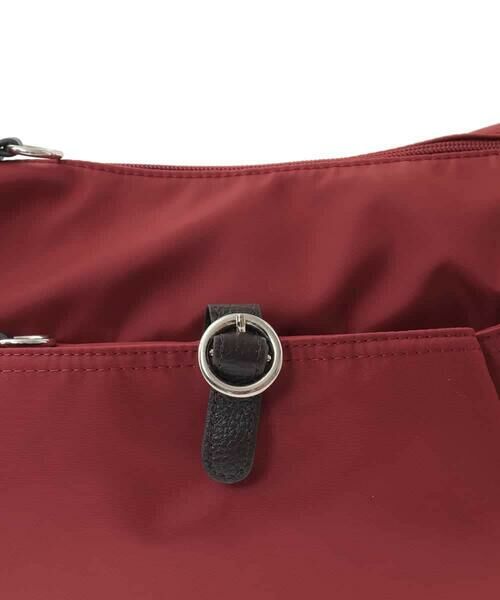 MK MICHEL KLEIN BAG / エムケーミッシェルクランバッグ ショルダーバッグ | [撥水/500g以下の軽量]レザーポイントナイロンショルダーバッグ | 詳細11