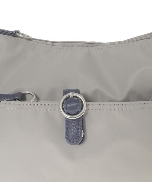 MK MICHEL KLEIN BAG / エムケーミッシェルクランバッグ ショルダーバッグ | [撥水/500g以下の軽量]レザーポイントナイロンショルダーバッグ | 詳細17