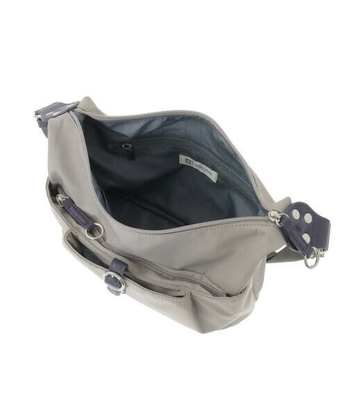 MK MICHEL KLEIN BAG / エムケーミッシェルクランバッグ ショルダーバッグ | [撥水/500g以下の軽量]レザーポイントナイロンショルダーバッグ | 詳細18