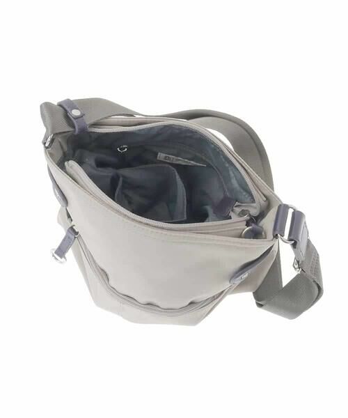 MK MICHEL KLEIN BAG / エムケーミッシェルクランバッグ ショルダーバッグ | [撥水/500g以下の軽量]アクセントレザースクエアショルダーバッグ | 詳細22