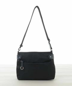 MK MICHEL KLEIN BAG / エムケーミッシェルクランバッグ ショルダーバッグ | [撥水/500g以下の軽量]アクセントレザーコンパクトショルダーバッグ