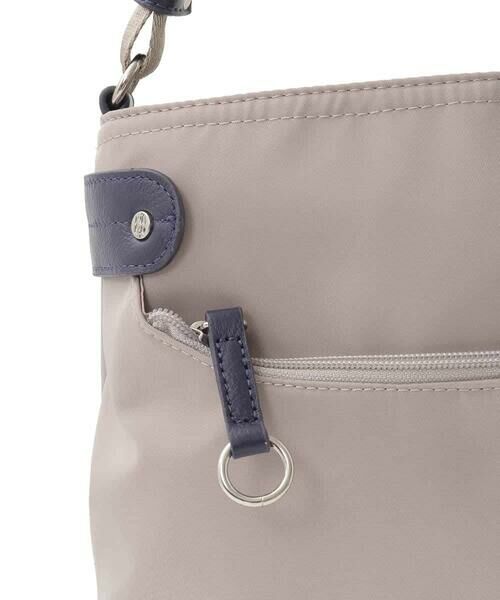 MK MICHEL KLEIN BAG / エムケーミッシェルクランバッグ ショルダーバッグ | [撥水/500g以下の軽量]アクセントレザーコンパクトショルダーバッグ | 詳細16