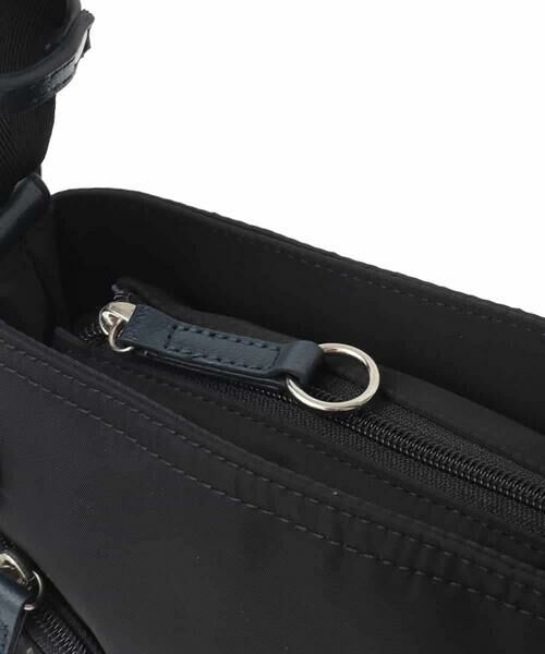 MK MICHEL KLEIN BAG / エムケーミッシェルクランバッグ ショルダーバッグ | [撥水/500g以下の軽量]アクセントレザーコンパクトショルダーバッグ | 詳細6