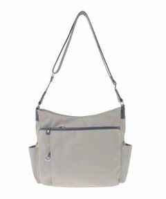 MK MICHEL KLEIN BAG / エムケーミッシェルクランバッグ ショルダーバッグ | [撥水/500g以下の軽量]アクセントレザーショルダーバッグ