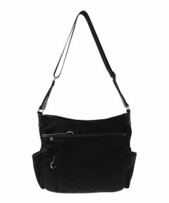 MK MICHEL KLEIN BAG / エムケーミッシェルクランバッグ ショルダーバッグ | [撥水/500g以下の軽量]アクセントレザーショルダーバッグ