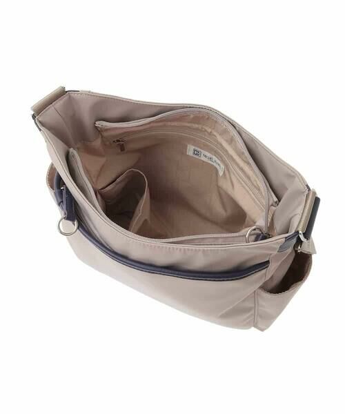 MK MICHEL KLEIN BAG / エムケーミッシェルクランバッグ ショルダーバッグ | [撥水/500g以下の軽量]アクセントレザーショルダーバッグ | 詳細15