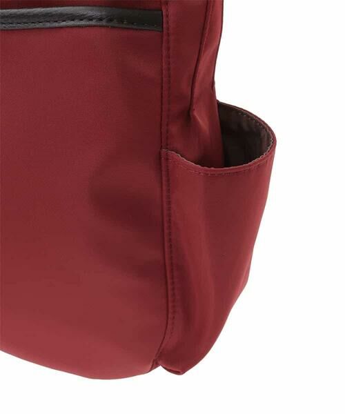 MK MICHEL KLEIN BAG / エムケーミッシェルクランバッグ ショルダーバッグ | [撥水/500g以下の軽量]アクセントレザーショルダーバッグ | 詳細8