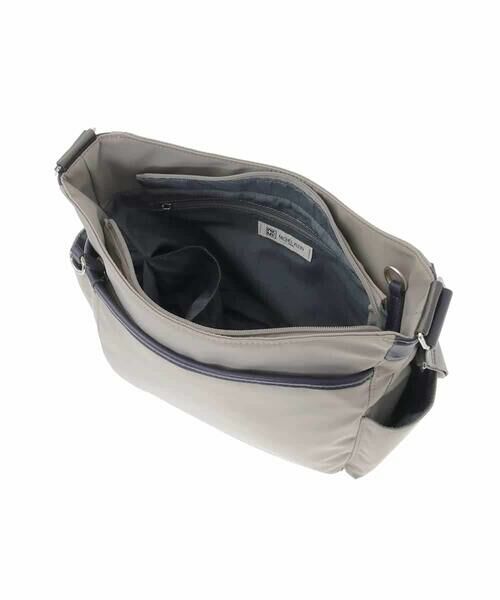 MK MICHEL KLEIN BAG / エムケーミッシェルクランバッグ ショルダーバッグ | [撥水/500g以下の軽量]アクセントレザーショルダーバッグ | 詳細23