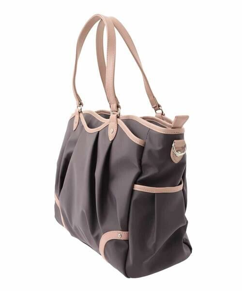 MK MICHEL KLEIN BAG / エムケーミッシェルクランバッグ トートバッグ | [2WAY/撥水/A4収納]パイピングデザイントートバッグ | 詳細2