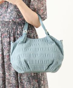 MK MICHEL KLEIN BAG / エムケーミッシェルクランバッグ トートバッグ | [2WAY]ギャザーデザインバッグ