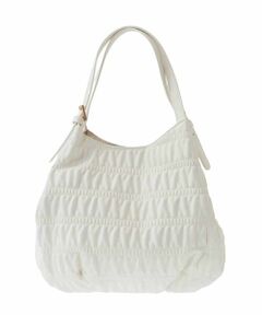 MK MICHEL KLEIN BAG / エムケーミッシェルクランバッグ トートバッグ | [2WAY]ギャザーデザインバッグ