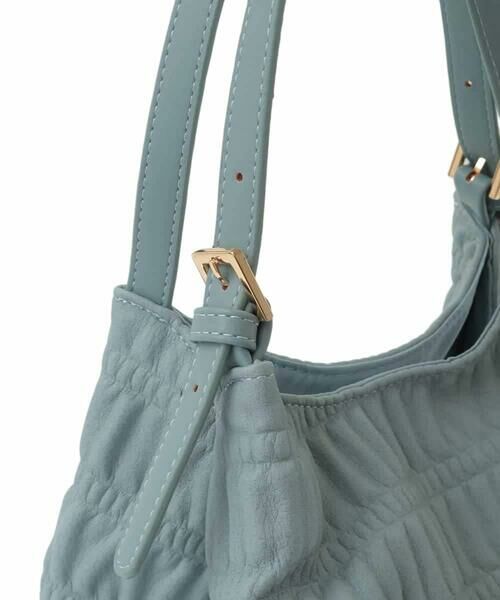 MK MICHEL KLEIN BAG / エムケーミッシェルクランバッグ トートバッグ | [2WAY]ギャザーデザインバッグ | 詳細12