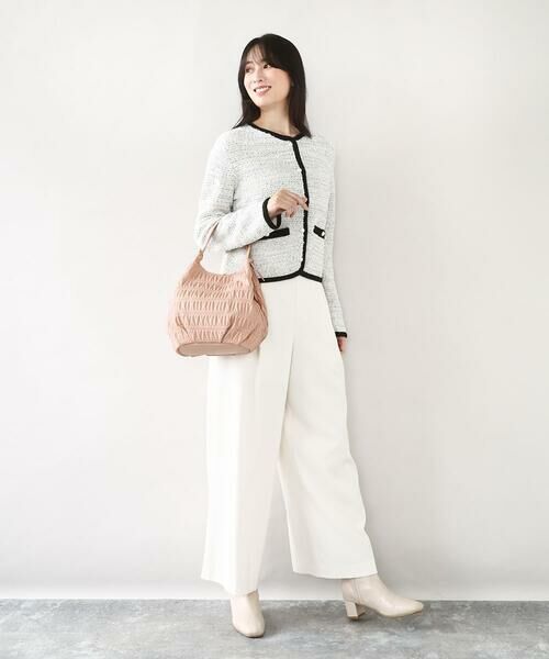 MK MICHEL KLEIN BAG / エムケーミッシェルクランバッグ トートバッグ | [2WAY]ギャザーデザインバッグ | 詳細16