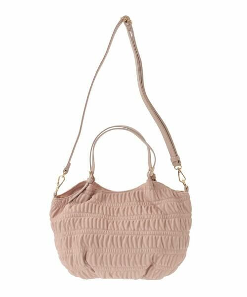 MK MICHEL KLEIN BAG / エムケーミッシェルクランバッグ トートバッグ | [2WAY]ギャザーデザインバッグ | 詳細5