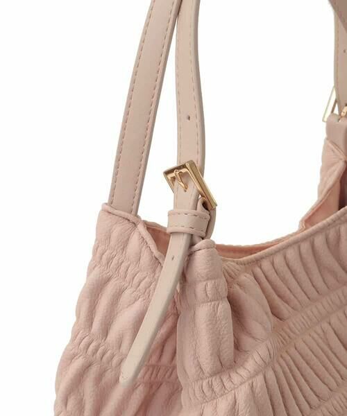 MK MICHEL KLEIN BAG / エムケーミッシェルクランバッグ トートバッグ | [2WAY]ギャザーデザインバッグ | 詳細6