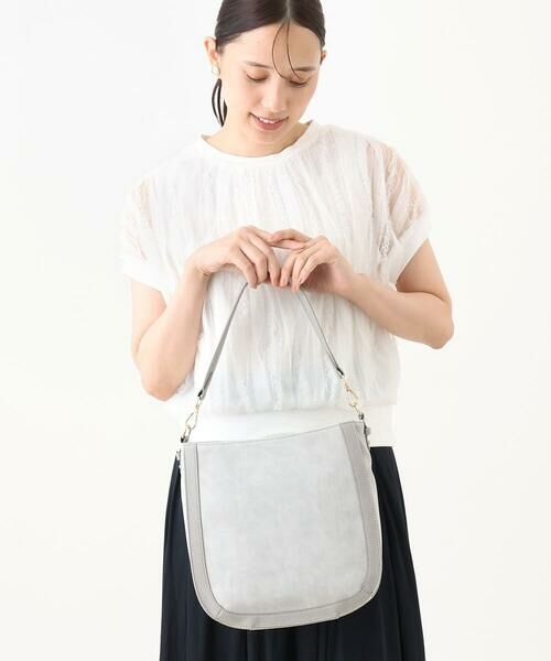 MK MICHEL KLEIN BAG / エムケーミッシェルクランバッグ ショルダーバッグ | [2WAY]ラウンドワンハンドルバッグ | 詳細16