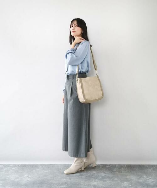 MK MICHEL KLEIN BAG / エムケーミッシェルクランバッグ ショルダーバッグ | [2WAY]ラウンドワンハンドルバッグ | 詳細20