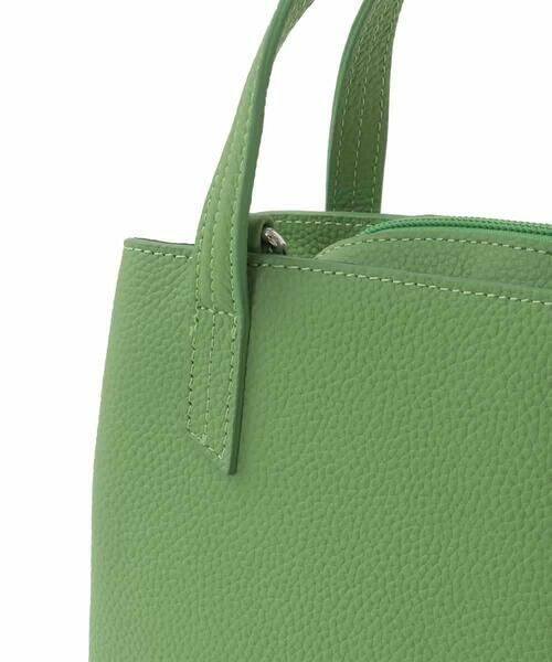 MK MICHEL KLEIN BAG / エムケーミッシェルクランバッグ トートバッグ | [2WAY]スクエアコンパクトトートバッグ | 詳細6