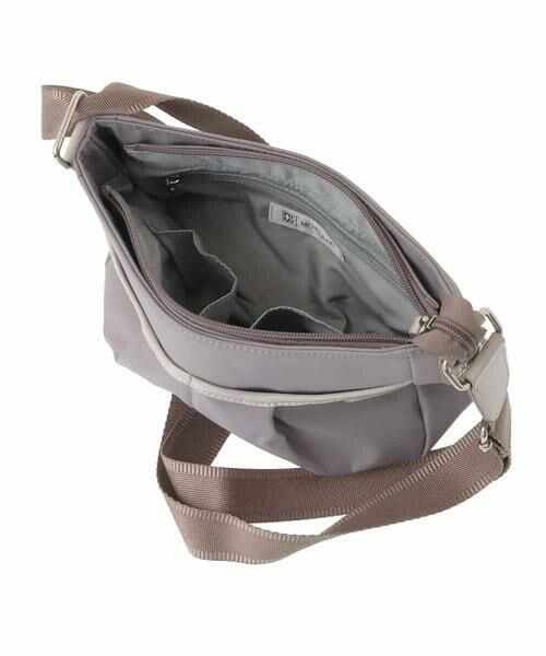 MK MICHEL KLEIN BAG / エムケーミッシェルクランバッグ ショルダーバッグ | [撥水]異素材アクセントミニショルダーバッグ | 詳細10