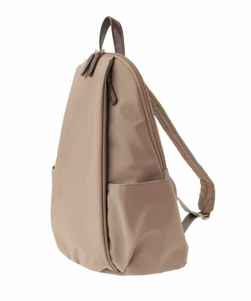 MK MICHEL KLEIN BAG / エムケーミッシェルクランバッグ リュック・バックパック | [撥水/A4収納可]タックデザインラウンドジップリュック | 詳細2