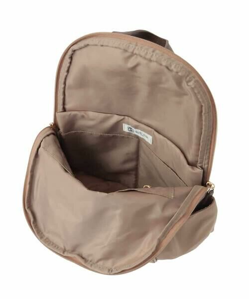 MK MICHEL KLEIN BAG / エムケーミッシェルクランバッグ リュック・バックパック | [撥水/A4収納可]タックデザインラウンドジップリュック | 詳細8