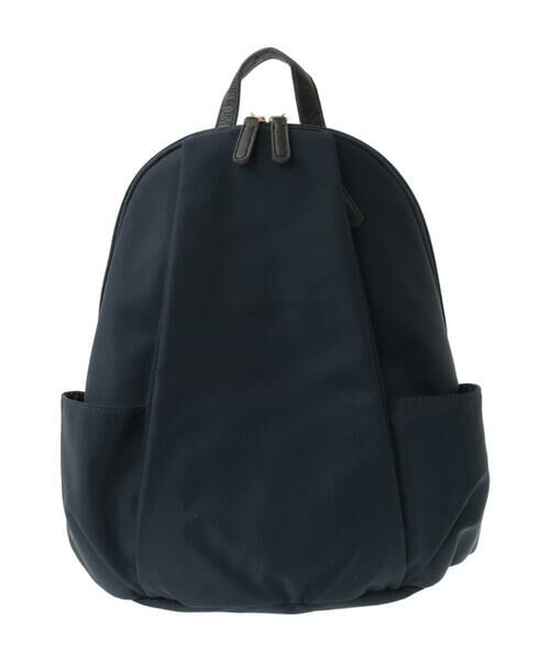 MK MICHEL KLEIN BAG / エムケーミッシェルクランバッグ リュック・バックパック | [撥水/A4収納可]タックデザインラウンドジップリュック | 詳細9