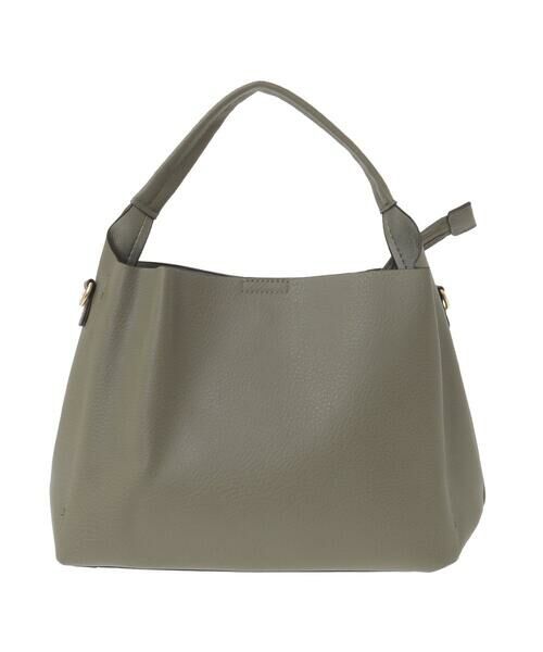 MK MICHEL KLEIN BAG / エムケーミッシェルクランバッグ その他小物 | [2WAY]合成皮革コンパクトハンドバッグ | 詳細10