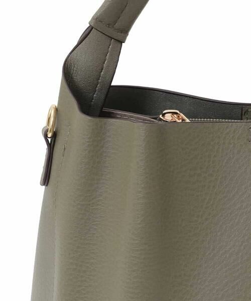 MK MICHEL KLEIN BAG / エムケーミッシェルクランバッグ その他小物 | [2WAY]合成皮革コンパクトハンドバッグ | 詳細11