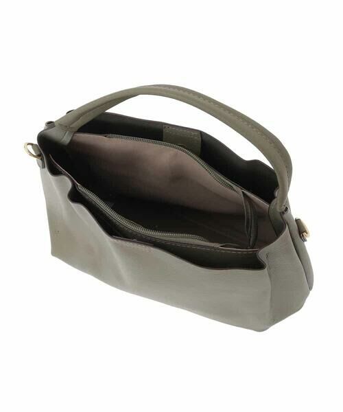 MK MICHEL KLEIN BAG / エムケーミッシェルクランバッグ その他小物 | [2WAY]合成皮革コンパクトハンドバッグ | 詳細12