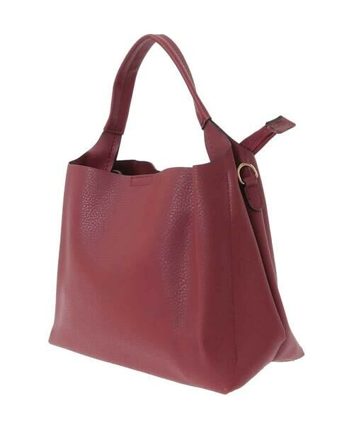 MK MICHEL KLEIN BAG / エムケーミッシェルクランバッグ その他小物 | [2WAY]合成皮革コンパクトハンドバッグ | 詳細3