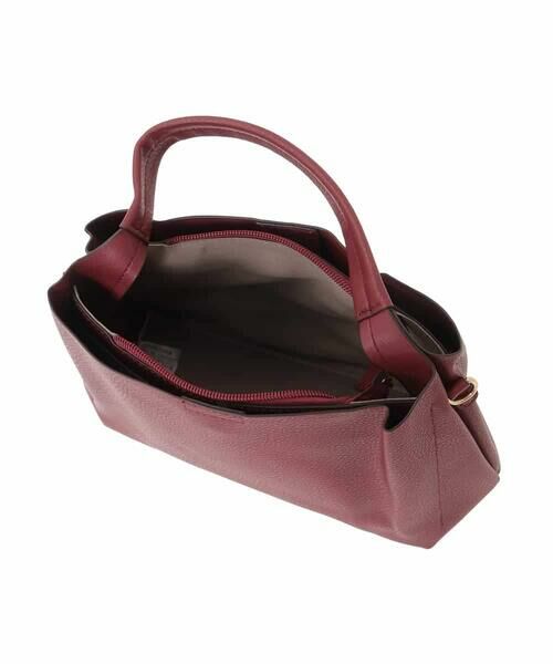 MK MICHEL KLEIN BAG / エムケーミッシェルクランバッグ その他小物 | [2WAY]合成皮革コンパクトハンドバッグ | 詳細9